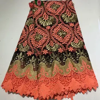 

PINK African Net Lace Fabric With Stones Milk Silk French Tulle Lace Fabric Nigerian Mesh Lace Fabric For Wedding Dress FW1216