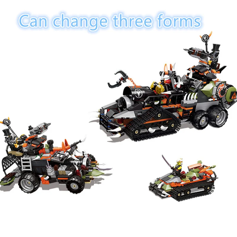 lego ninjago dieselnaut ninja warrior tank