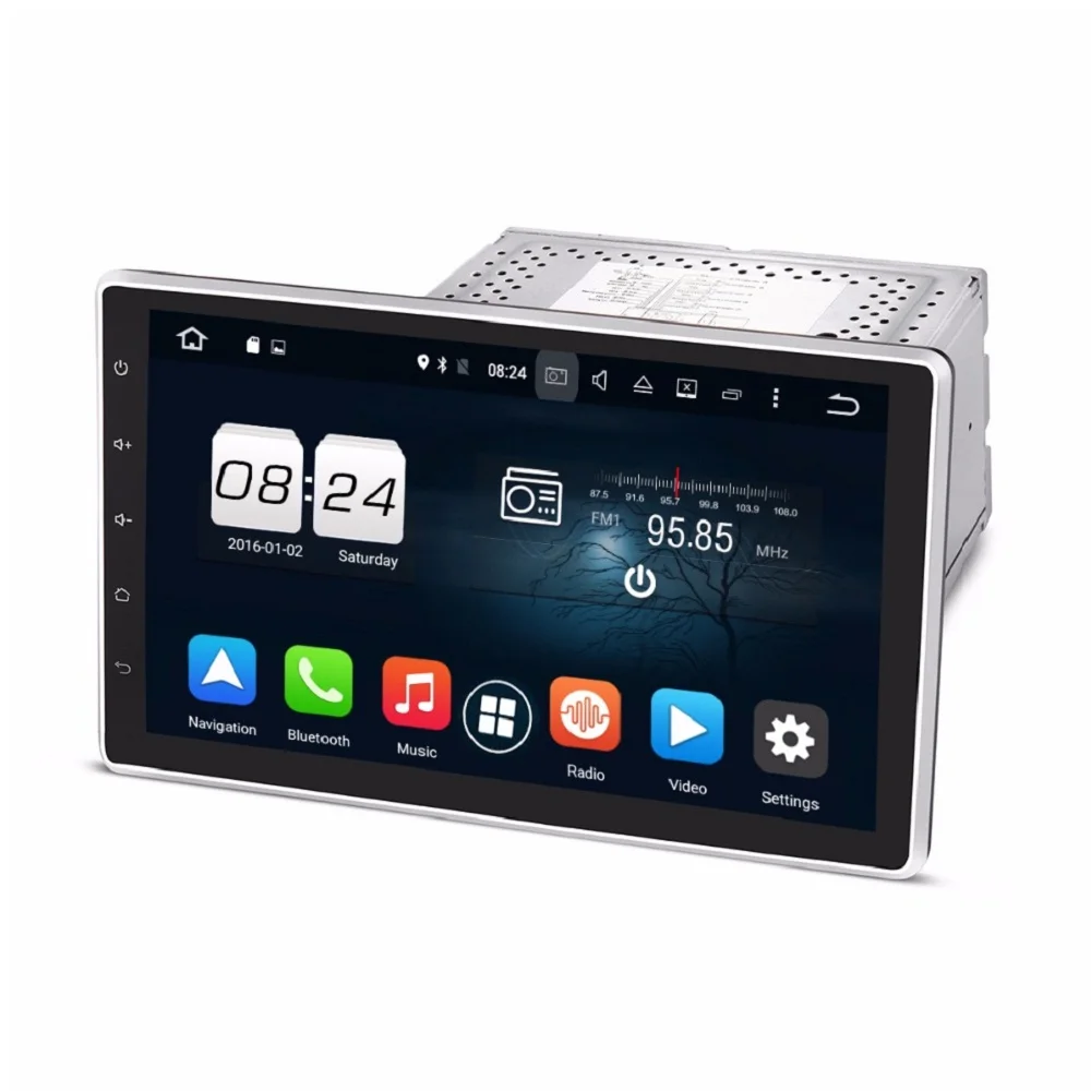 Универсальный автомобильный DVD плеер DSP PX6 4 Гб + 64 ГБ 2 din 10 1 дюйма Android стерео радио