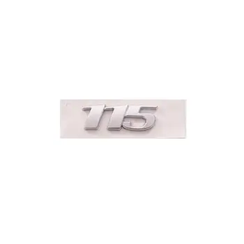 

3D ABS Plastic 115 Badge Emblem Sticker Logo For Vehichle