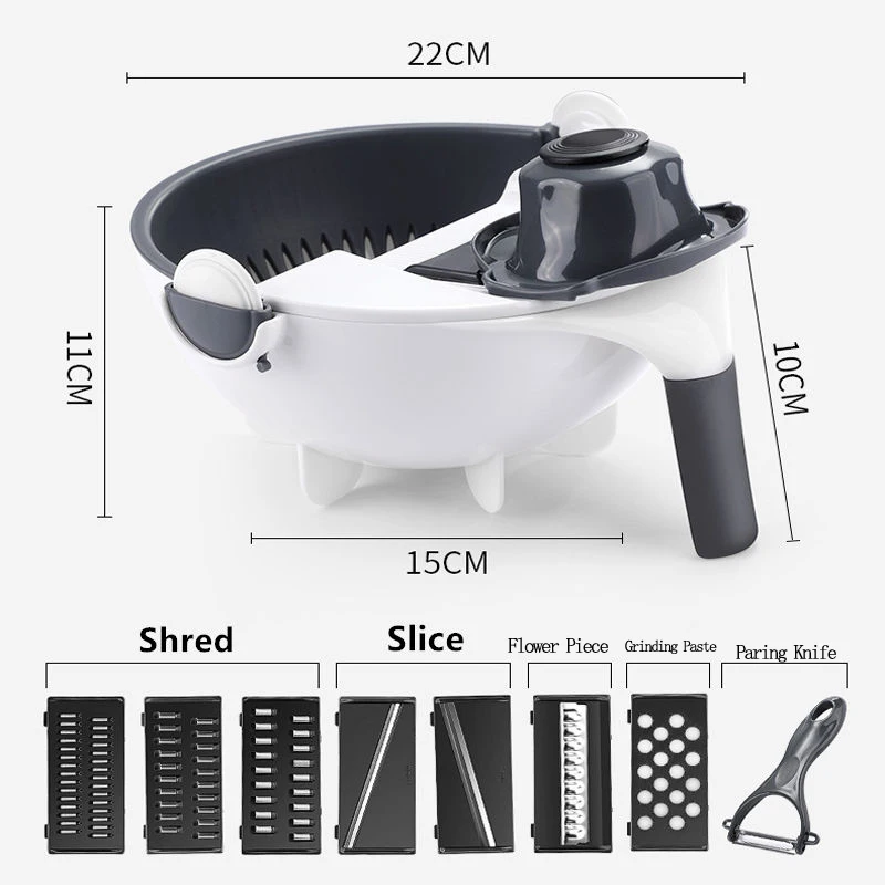 Rotate Vegetable Cutter Manual Slicer Drainer Vegetable Fruit Cutter Mandoline Choppers Grater Carrot Potato Blades Kitchen Tool Rotate Vegetable Cutter Manual Slicer Drainer Vegetable Fruit Cutter Mandoline Choppers Grater Carrot Potato Blades Kitchen Tool