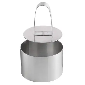

Baking Dish DIY Bakeware Tools Cupcake Cake Mold Salad Cake Die Stainless Cheese Decorating Dessert Mousse Steel Ring Tools C9B5