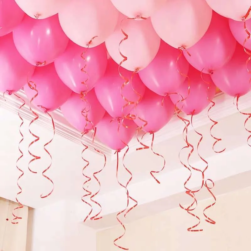 100 Yards Balloon Ribbon for Latex Helium Balloons Globos Confetti Birthday  Ballon Home Decoration Accessories Wedding Ballonnen - AliExpress