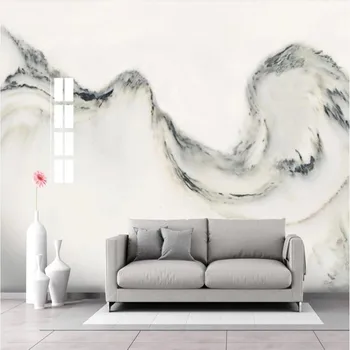 

Milofi custom marbled ink TV background wallpaper mural