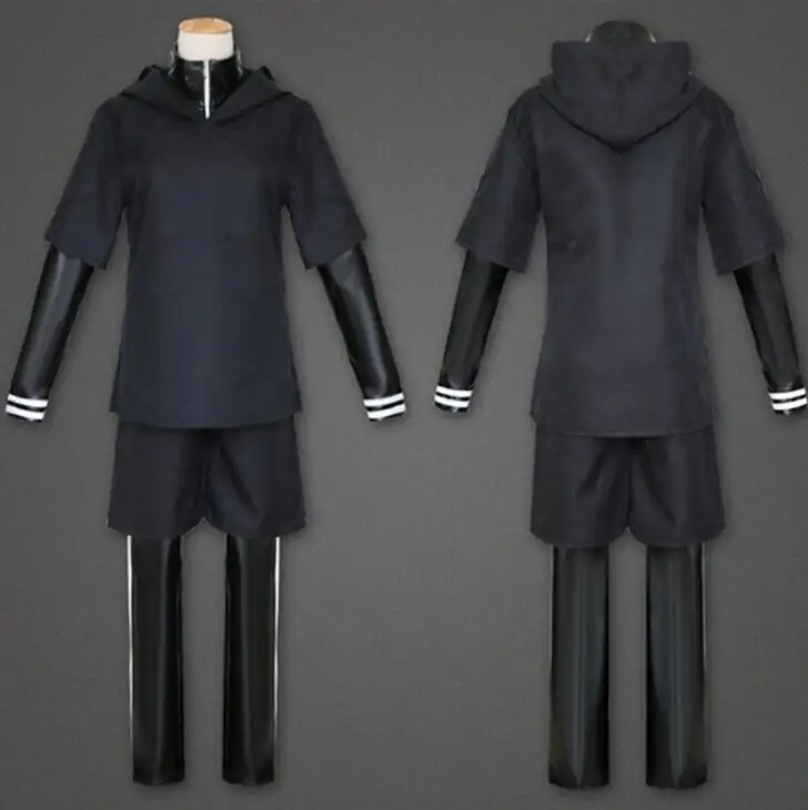 L Аниме Реквизит для косплея Токийский Гуль 2 Kaneki Ken косплей костюм парик маска Регулируемая Молния резиновые маски Необычные Блиндер аксессуары - Цвет: L