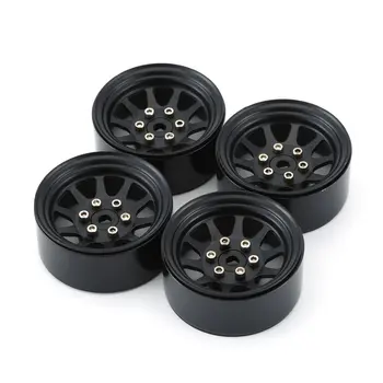 

107g/pcs Metal Alloy 1.9 Beadlock Wheel Rims for 1:10 RC Crawler Axial SCX10 AXI03007 90046 Traxxas TRX4 Redcat GEN8