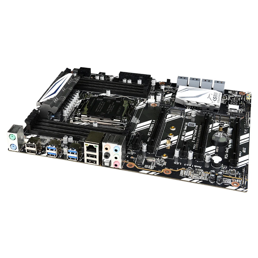 JINGSHA X99 D8 LGA2011 3 набор материнских плат с XeonXeon процессор E5 2678 V3 Процессор 2 5 г