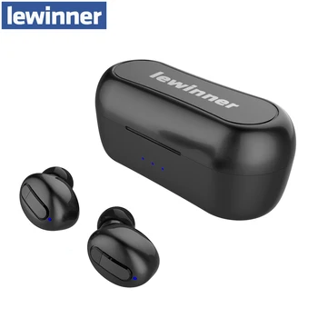 

Lewinner Wireless Earphones TWS Bluetooth 5.0 Mini Earbuds Stereo Bass Power Display Noise Cancelling Sports Waterproof Earbud