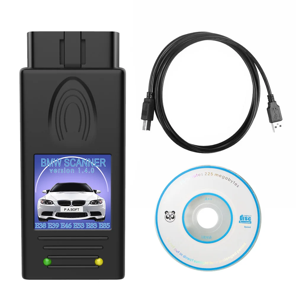 USB Diagnostic Interface For BMW Scanner 1.4.0 For Windows XP  Multi-Function Unlock Version Car Diagnostic Scanner