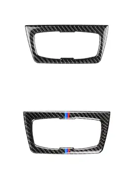 

Carbon Fiber Car Headlight Switch Cover Stickers Interior Trim for BMW F30 320i F34 GT 3 Series 2013-17 Accessories Car Styling