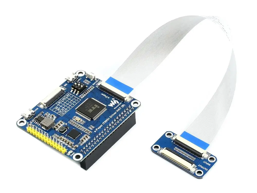 7,8 дюймов e-paper HAT 1872 × 1404, 7,8 дюймов E-Ink дисплей HAT для Raspberry Pi, IT8951 контроллер, USB/SPI/I80/iec интерфейс