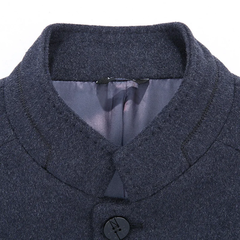 Большие размеры 10XL 9XL 8XL 7XL 6XL Повседневная Мужская шерстяная куртка шерстяные пальто и куртки зимняя кашемировая куртка мужская длинная куртка