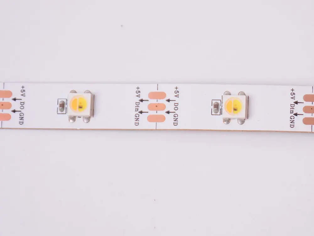 Два белых цвета WWA добавить янтарный цвет SK6812 (аналогичный WS2812B) 3 футов 1 м 30