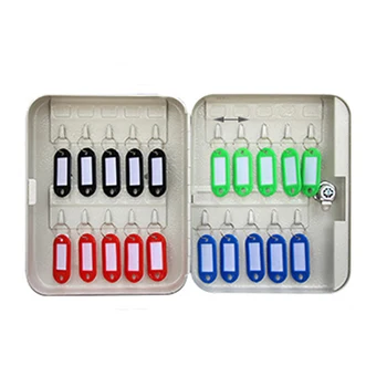 

Lockable Storage Cabinet Key Safe Box Indoor Outdoor Metal Wall Mounted Office Car Combination Lock Security Password Organizer