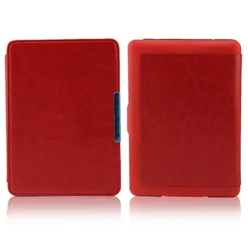 

Portable Durable PU Leather Practical Solid Decorative Full Coverage Protection Case Cover Accessories Dust Proof For Kindle