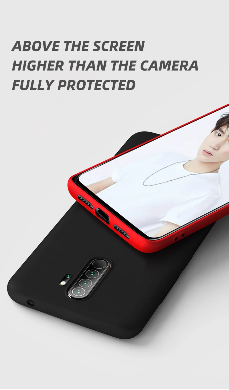 Официальный жидкий силиконовый чехол для Xiao mi Red mi Note 8 8T 7 6 K20 Pro 6A мягкий чехол для mi 9T 9 8 SE A2 Lite чехол и стекло