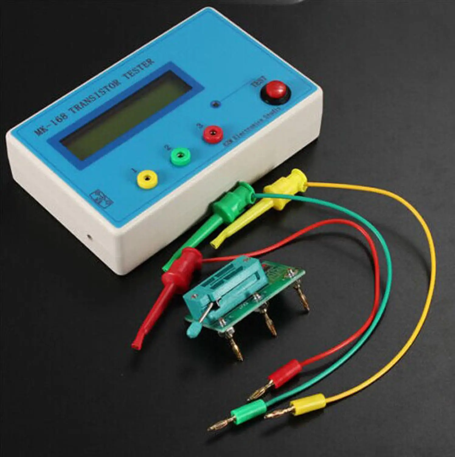 

MK-168 TR\LCR\ESR Transistor LCR ESR Tester Semiconductor Device Analyzer HOT