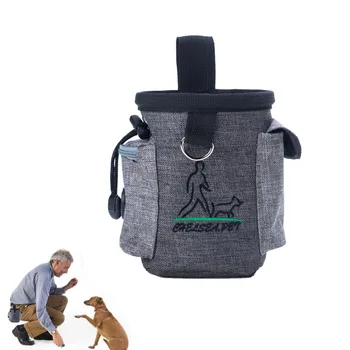 

HEYPET Portable Pet Treat Pouch Dog Obedience Agility Training Treat Bag Detachable Pup Feed Pocket Puppy Snack Reward Waist Bag