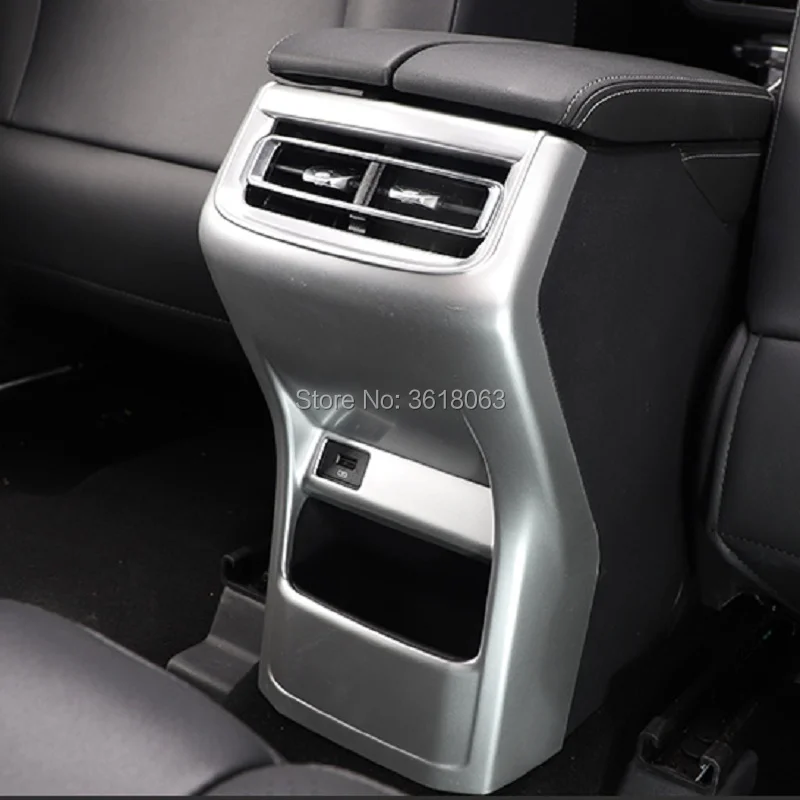 Для Changan CS75 ABS Хромированная Автомобильная задняя крышка на вентиляционное отверстие, рамка, наклейки на панель, аксессуары для украшения автомобиля