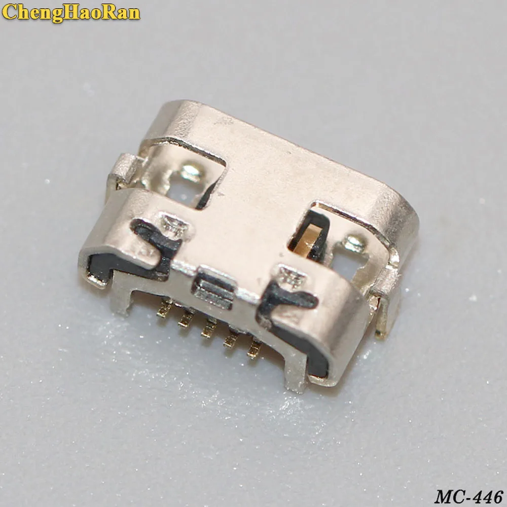 ChengHaoRan 100 шт потребительских упаковок для микро USB jack Разъем для Huawei Y5 II CUN-L01/для Amazon Kindle Fire 5th Gen SV98LN разъём usb-порта