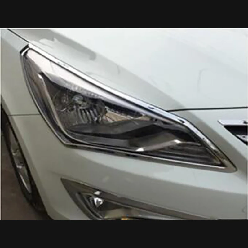 Для hyundai 14-16 Verna передний большой абажур переоборудование специальный задний фонарь коробка яркая полоса