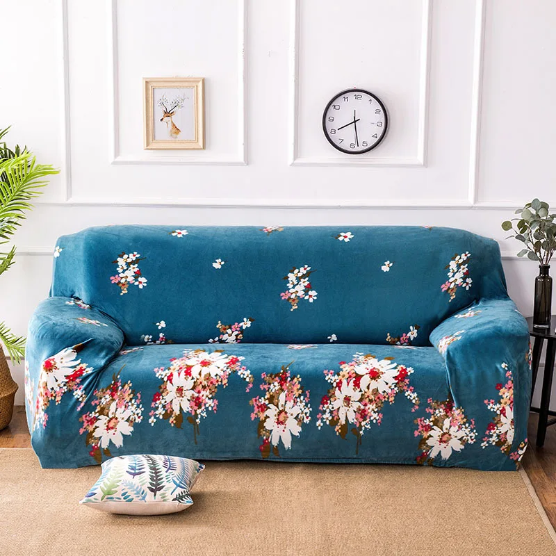 

Bo ran Autumn And Winter with Thick Plush Elasticity Tight Package All Edges Included Cover Fabric Anti-slip Sofa Covers Sofa Cu
