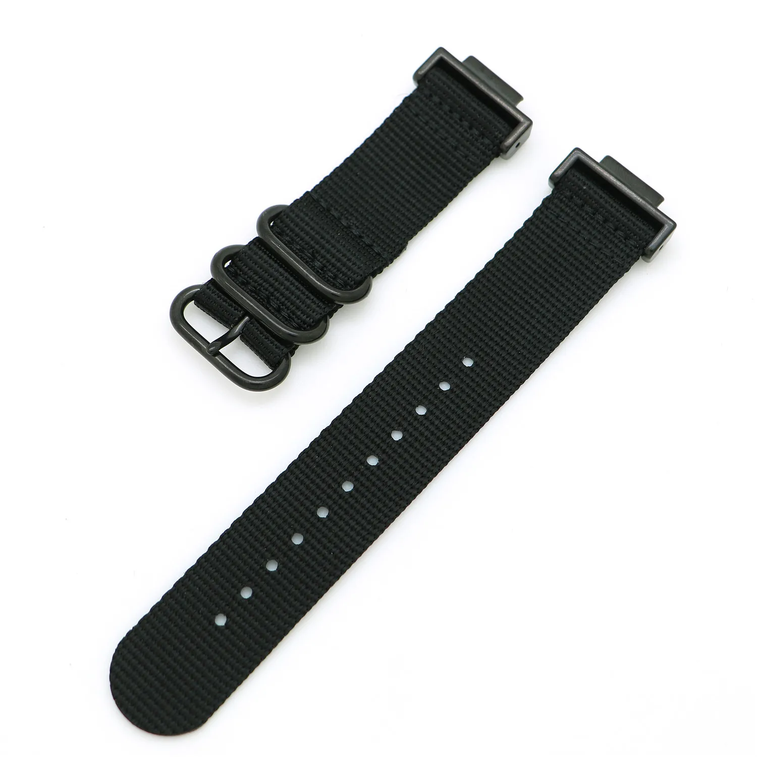 Wtitech Cinturino Di Ricambio Cinturino In Nylon Per G-Shock Ga-110/100/120 Gd-100/Dw-5600/Gw-M5610