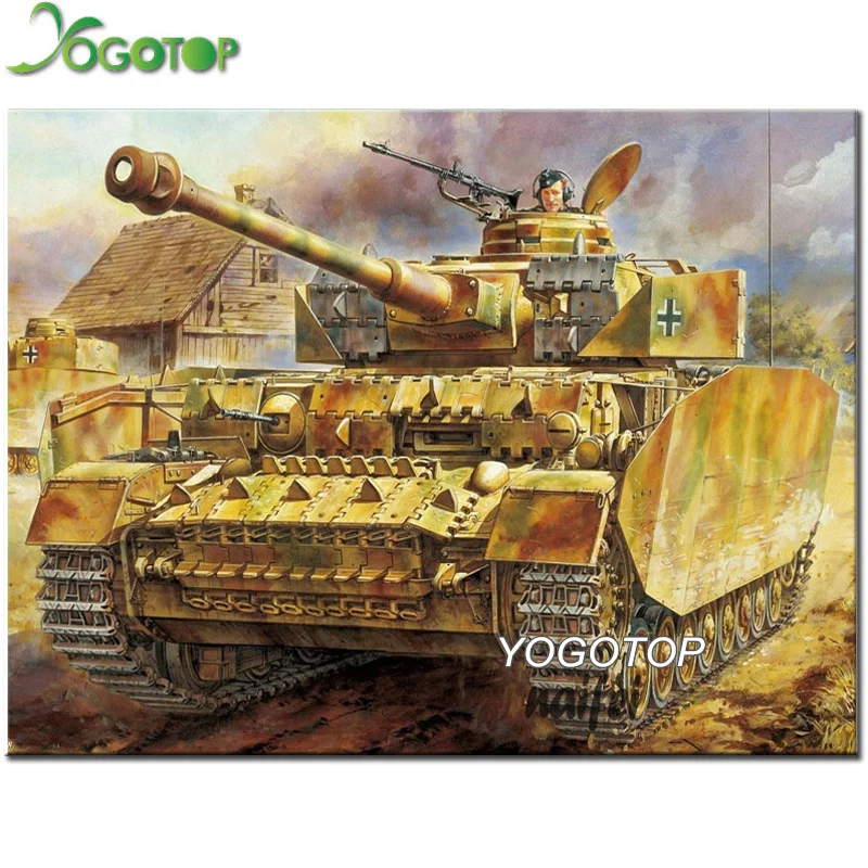 Алмазная 5d-картина сделай сам полноценная картина в стиле милитари произведение