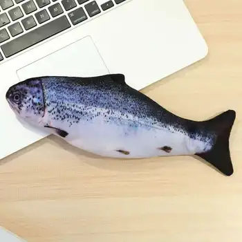 

Electric Cat Toy Fish USB Charger Interactive Realistic Pet Cats Chew Bite Toys Catnip floppy Fish Cat toy Pet Products Supplies