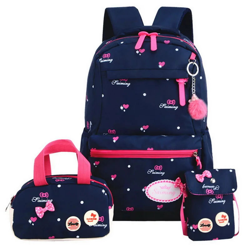 3 шт./компл. печати школьные сумки рюкзак школьные сумки для детей, школьные рюкзаки для девочек рюкзак для переноски детей; обувь для девочек; обувь для студентов; Mochila - Цвет: 14