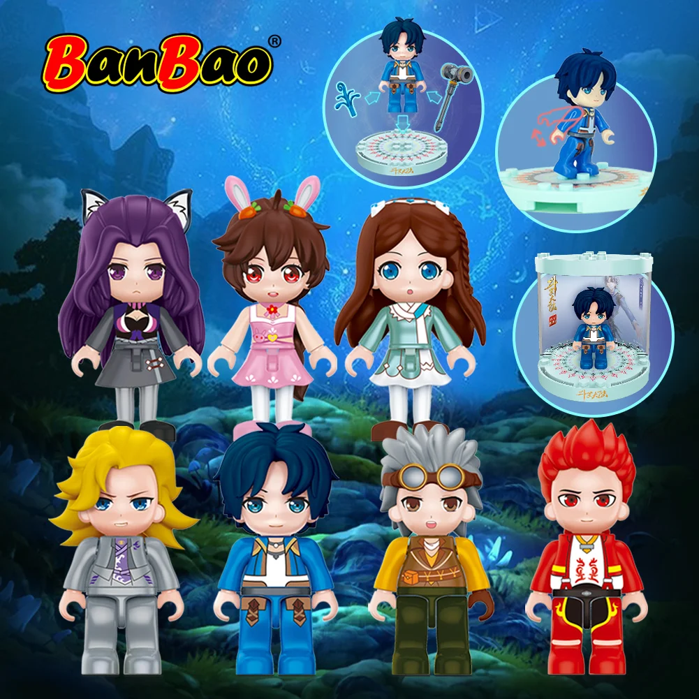BanBao Blind Box The Land Of Warriors Douluo Dalu Continent Anime