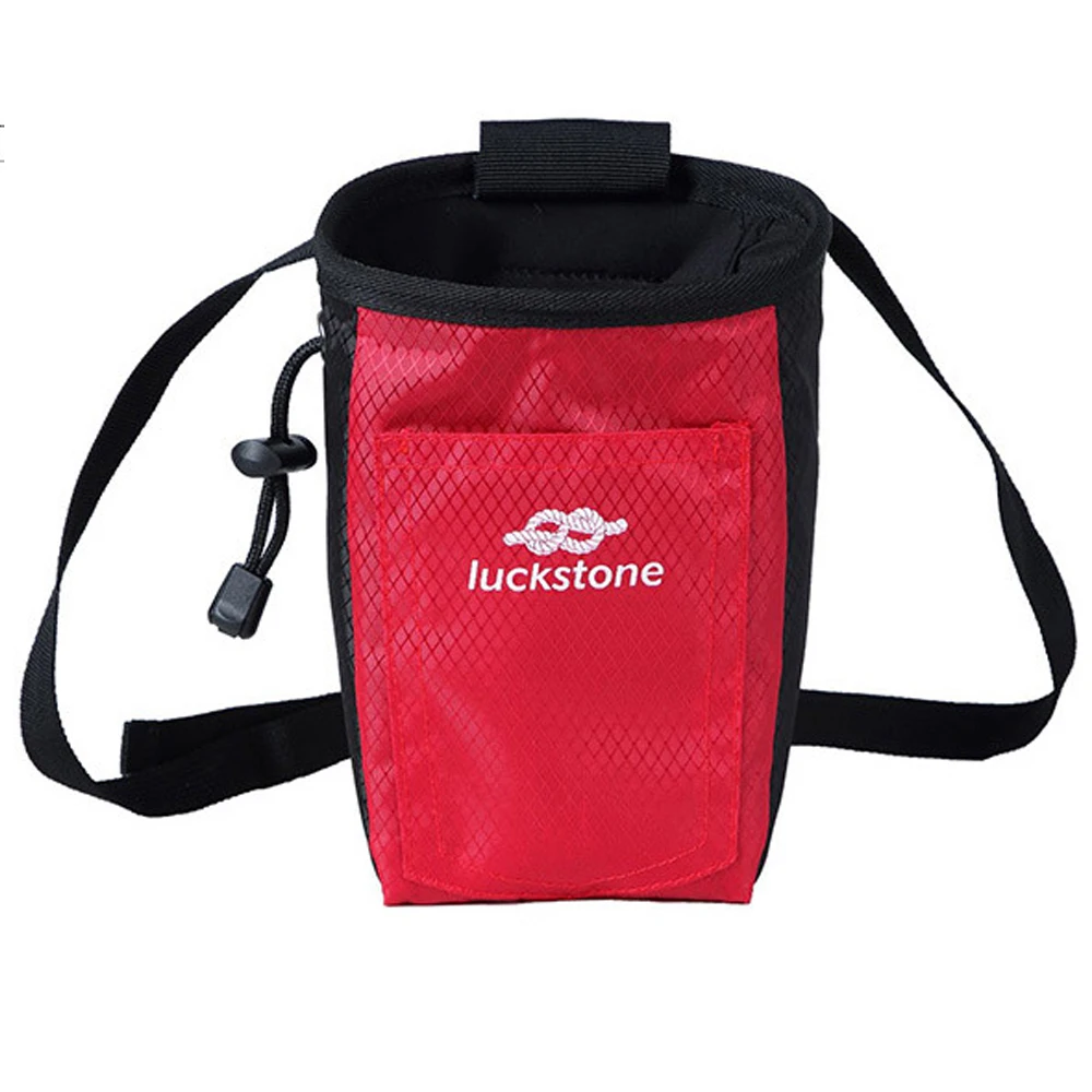 

1Pc Climbing Ice Climbing Waist Magnesium Powder Bag Anti slip Stone Powder Pocket Single Parallel Bar Fitness Zipper Powder Bag