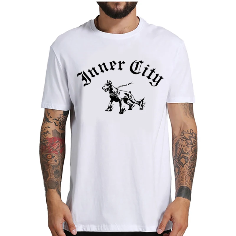 

Inner City Round Collar TShirt A Certain Magical Cotton Original T Shirt Man's Tops Fashion Oversized