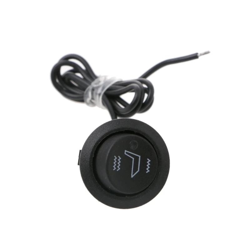 

12V Universal 3 Pins Round Heater Motorcycle Car Seat Rocker Switch Control On/Off