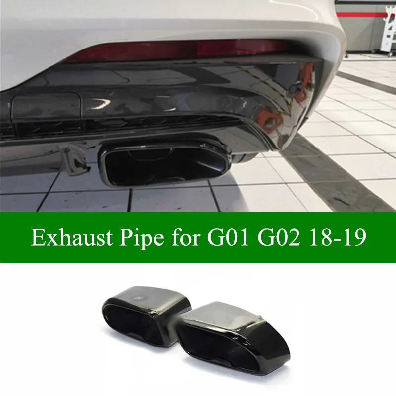 2 шт. выхлопная труба для BMW X3/X4/G01/G02 2018-2019 | Автомобили и мотоциклы
