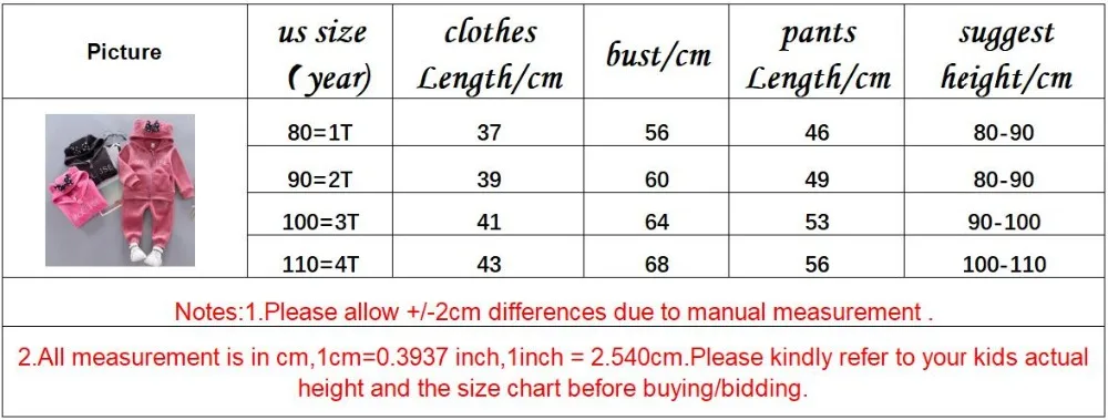 Теплый комплект одежды для маленьких девочек; зимние комплекты одежды из плотного плюша для маленьких девочек; толстовки+ штаны; Детский костюм; детская одежда