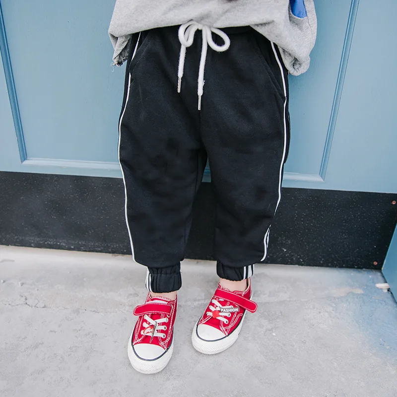 

Boys' Casual Pants 2019 Spring And Autumn New Style Trousers Children Korean-style Athletic Pants Small CHILDREN'S Baby Casual P