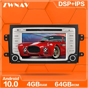 

IPS Android 10.0 4+64G screen Car DVD Player GPS Navi For Suzuki SX4 2006-2010 GPS Auto Radio Stereo Multimedia Player Head Unit