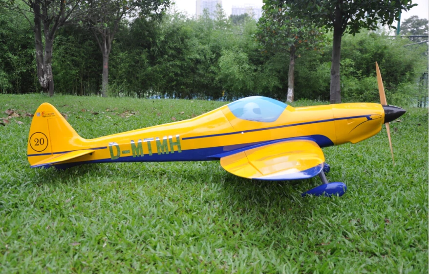 Летная тишина Твистер 95 дюймов 50CC 9 канальный бензин Fix крыло модель самолета