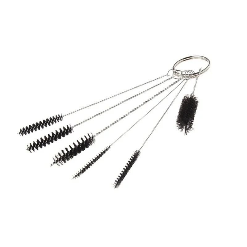 Из нержавеющей стали и нейлона мини щетка для чистки Kit электронной сигареты 6