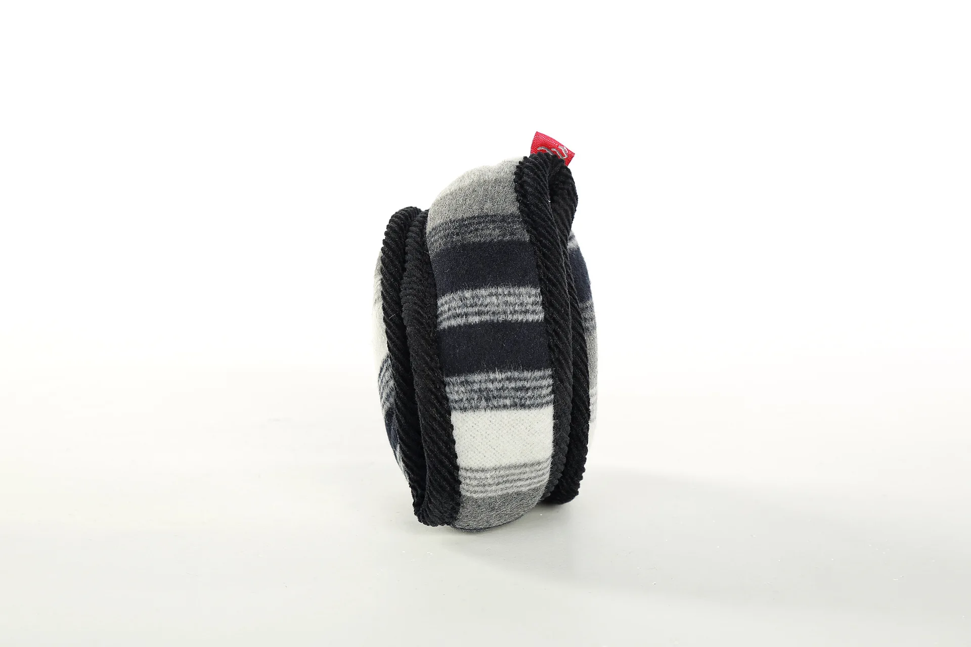 Manufacturers Direct Selling Supply Plush Multi-color Stripe Earmuff Universal Style Adult after Wear-Ear Covers Wholesale
