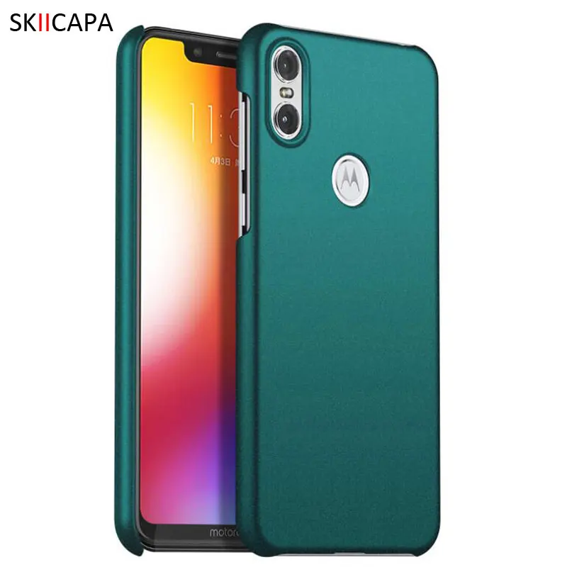 Для Motorola Moto One P30 Play чехол матовый Жесткий ПК полный защитный для Vision Macro Zoom G8