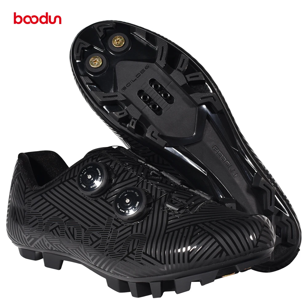 Мужская обувь для велоспорта Boodun дышащая Нескользящая велосипедная MTB