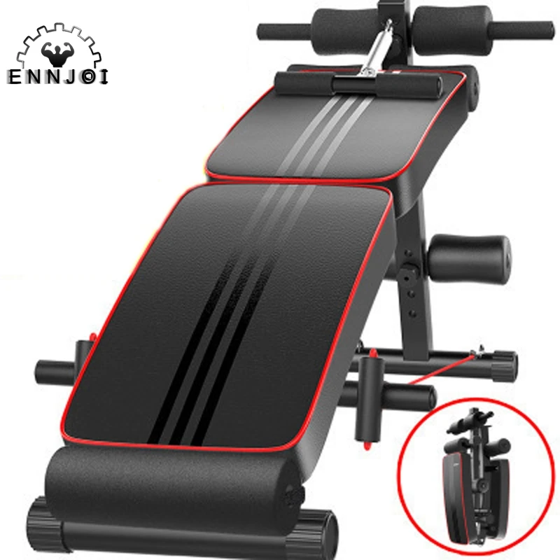 Foldable Sit Up Bench Abdominal Fitness Machine Gym Exercise Workout Equipment 