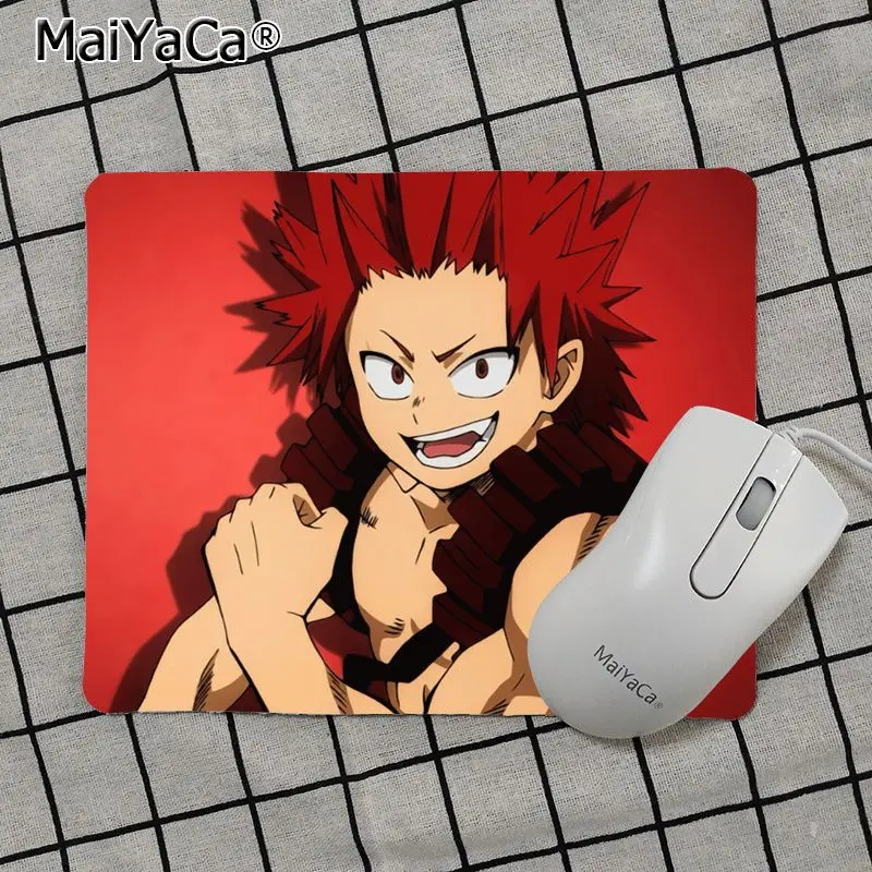 Maiya аниме My Hero Academy Deku Gamer speed Mice розничная маленький резиновый коврик для мыши подставка под руку мышь