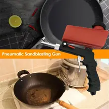 90PSI портативный гравитационный пневматический небольшой Пескоструйный Аппарат Пескоструйный пистолет пескоструйная машина для дома