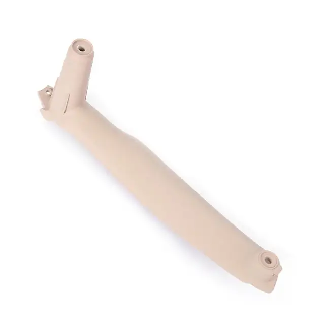 Tefanball Car Right Left Inner Door Panel Handle Pull Trim Cover For BMW E70 X5 E71 E72 X6 SAV 2007-2013 Auto Accessories Beige Left