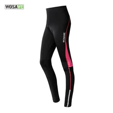 WOSAWE велосипедные колготки, штаны для велоспорта, Спортивная женская одежда для велоспорта, одежда для велоспорта, мягкие обтягивающие штаны, брюки