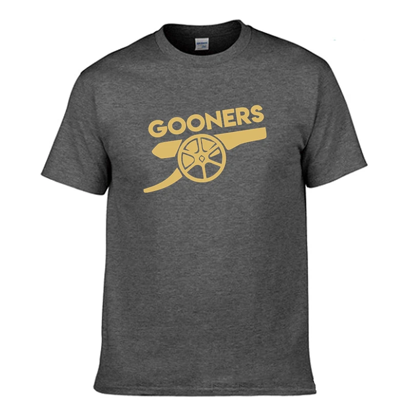 Arsenal F. C The Gooners Футболка Мужская хлопковая футболка Летняя Хлопчатобумажная новая