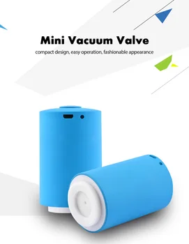 

Mini Automatic Compression Vacuum Pump USB Household Food Vacuum Sealer Packaging Machine Sealer Handheld Vacuum Packer